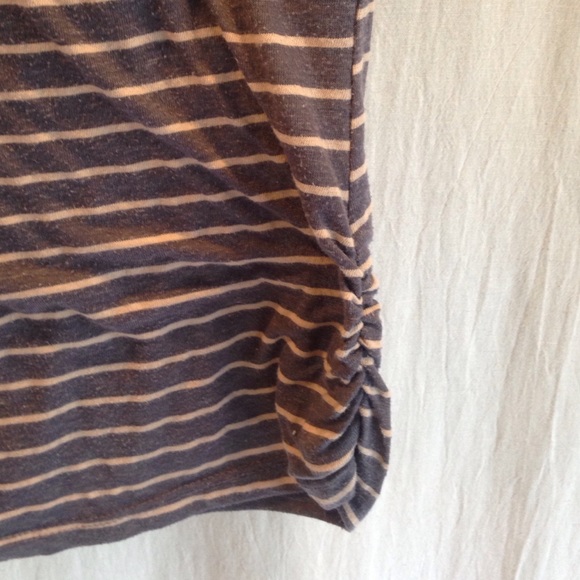 Striped boat neck T shirt - Picture 3 of 4