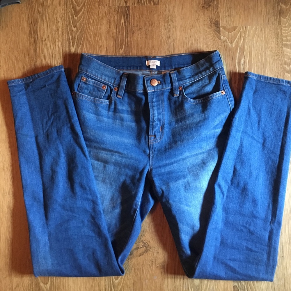 J. Crew high rise skinny jeans
