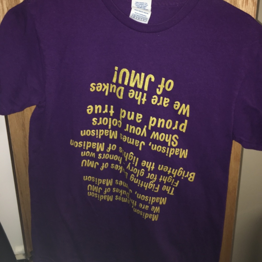 JMU Fight song shirt