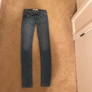 Hollister jeans size zero