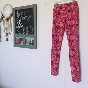 Lularoe heart Leggings 💕
