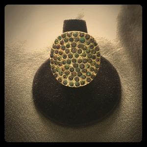 ‼️‼️50% OFF 🐼 | Mulitcolored Stone contoured ring