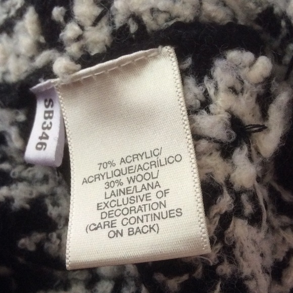 Susan Bristol lace design sweater Size L - Picture 6 of 7