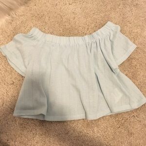 Over the shoulder urban outfitters top