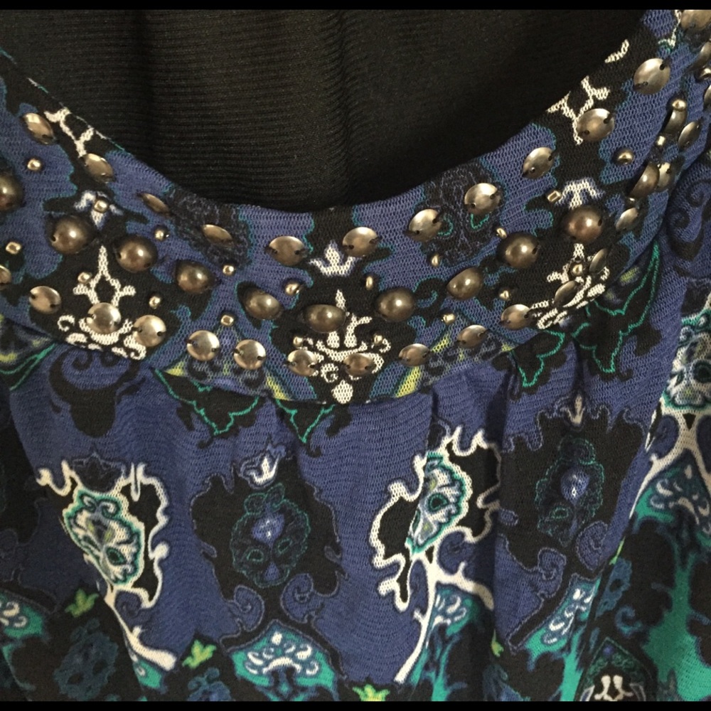 Bohemian printed top - Picture 2 of 2