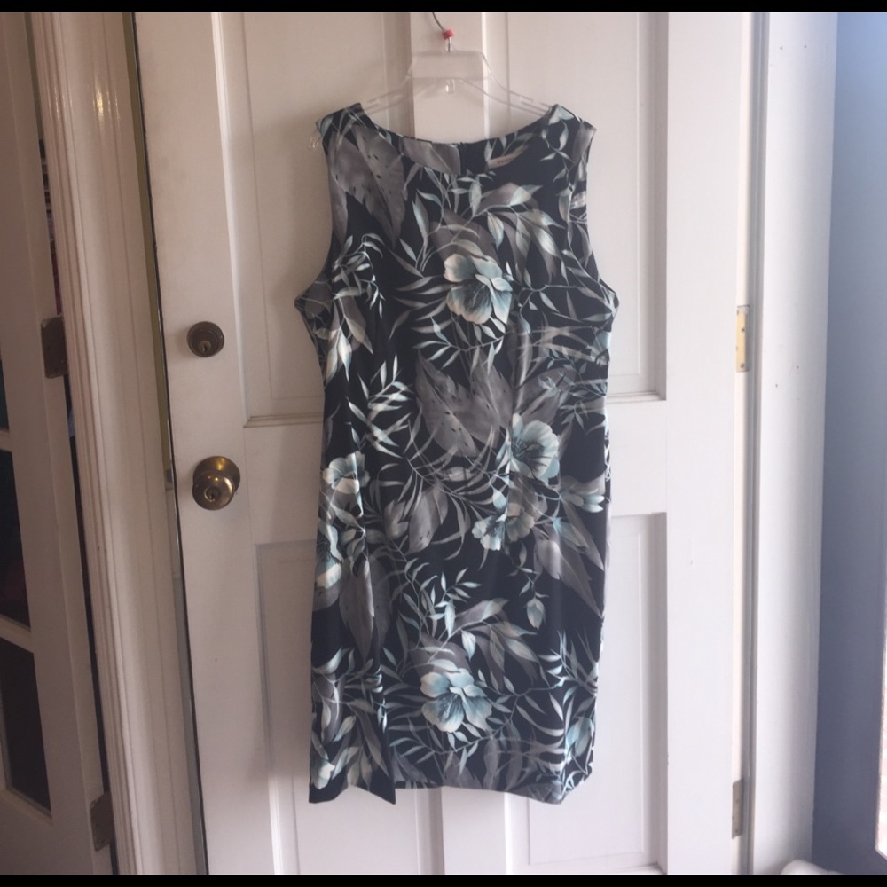 Black Floral Dress