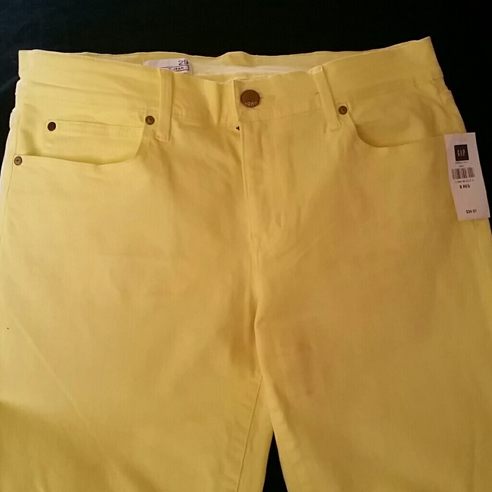 Yellow jeans