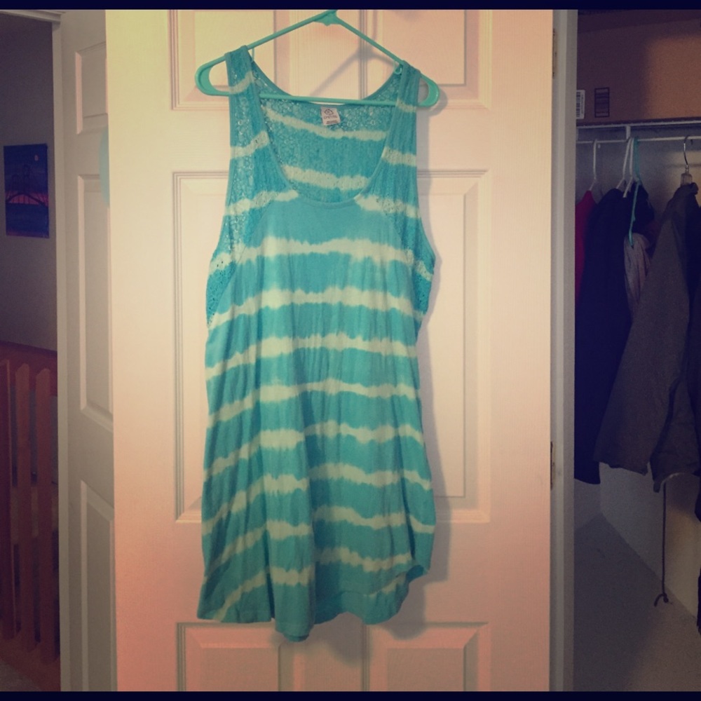 Blue dress/cover up
