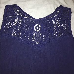 Navy blue cocktail dress size M