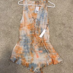 Tie dye romper!!