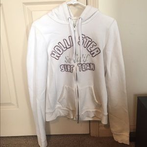 Hollister Zip Up Hoodie