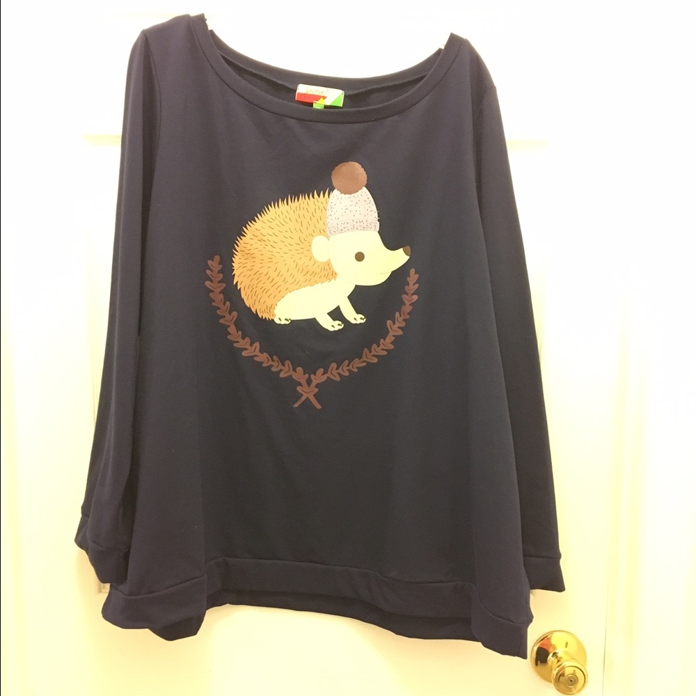Modcloth Fervour lite sweatshirt 3X