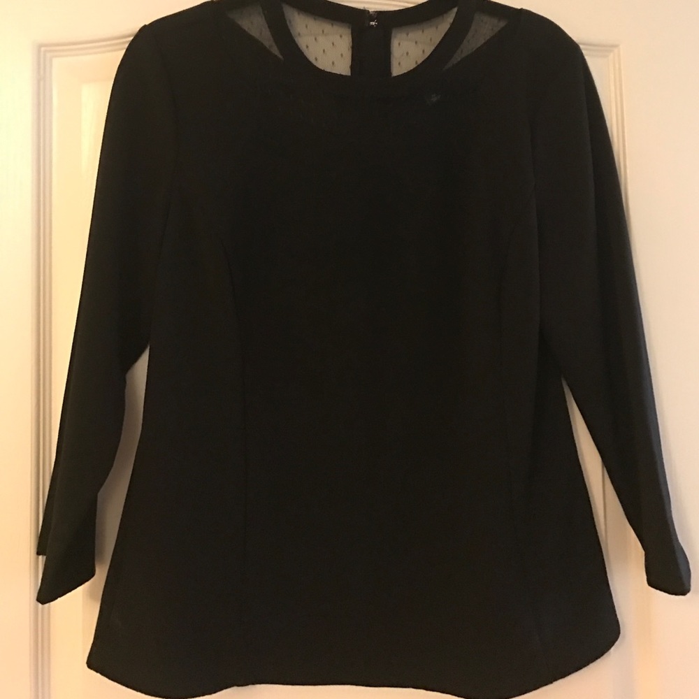 Ann Taylor size 12 black top