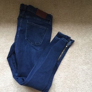 Madewell Side-Zipped Jeans