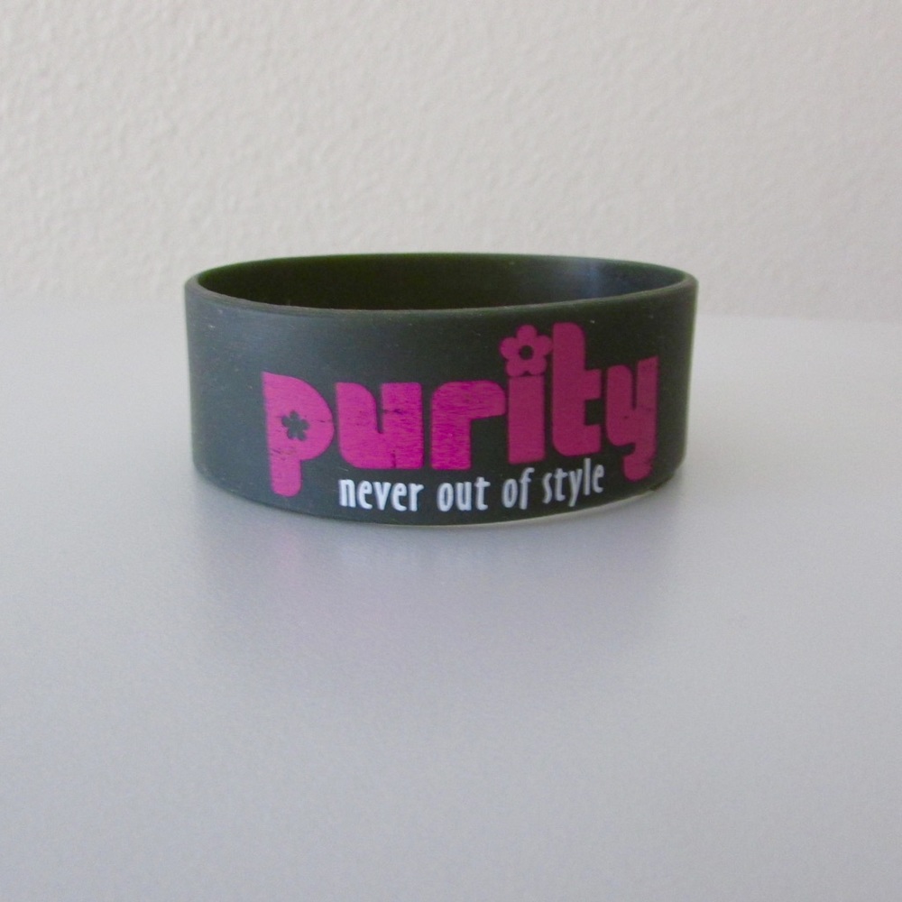 Rubber bracelet