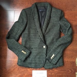 Zara Tweed Blazer. Size Small.