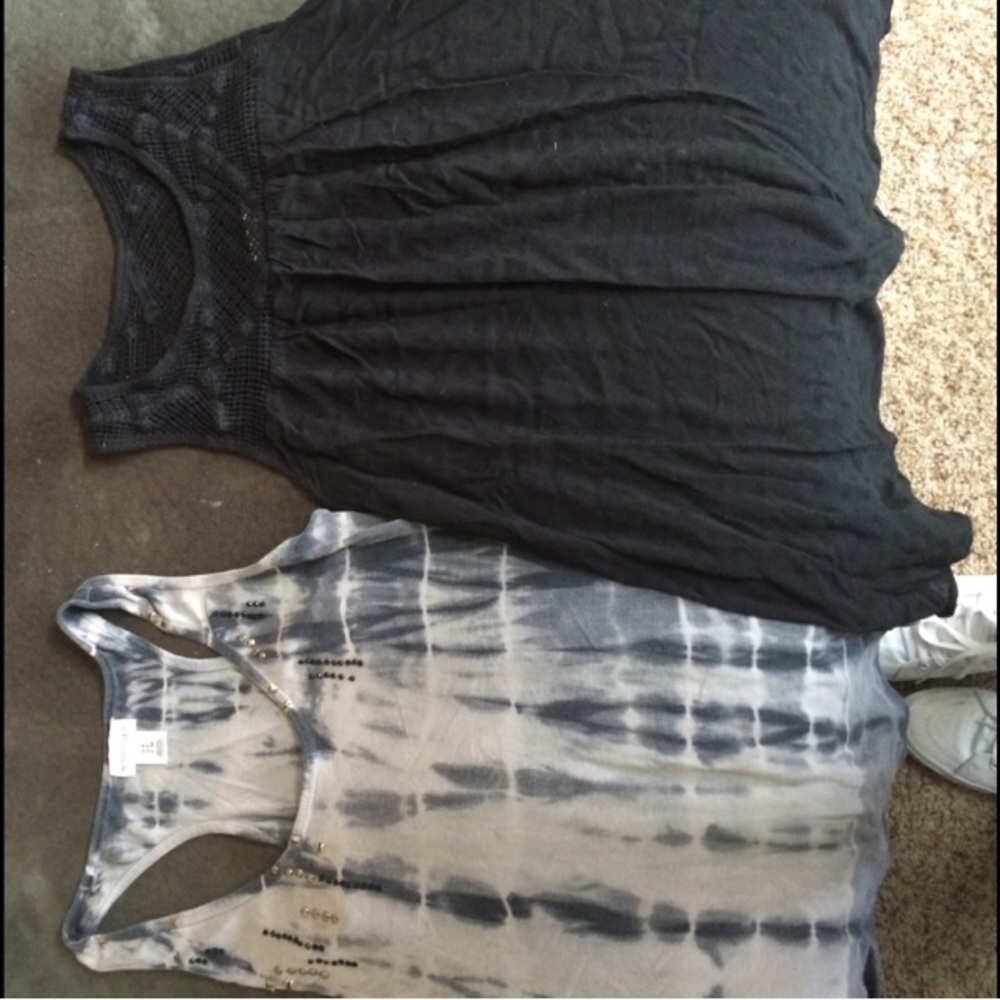 Two maternity shirts