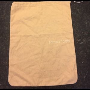 Sergio Rossi dust cover bag sleeper, 17 x 13.5"