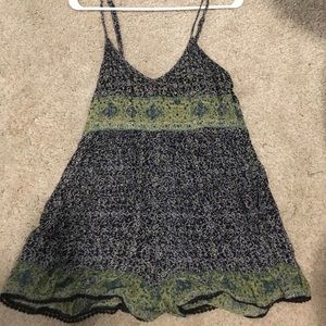 Patterned summer romper