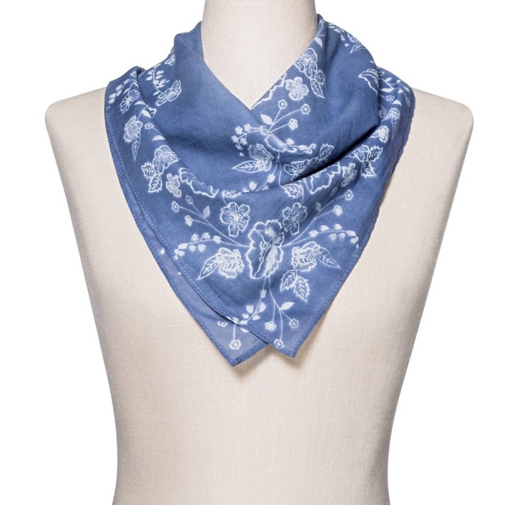Women's Blue Fashion Scarf - Merona™