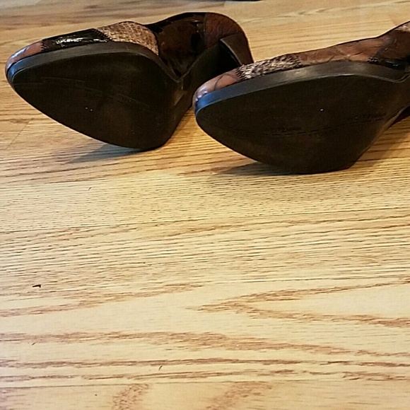 Stuart Weitzman patchwork heels! - Picture 3 of 3