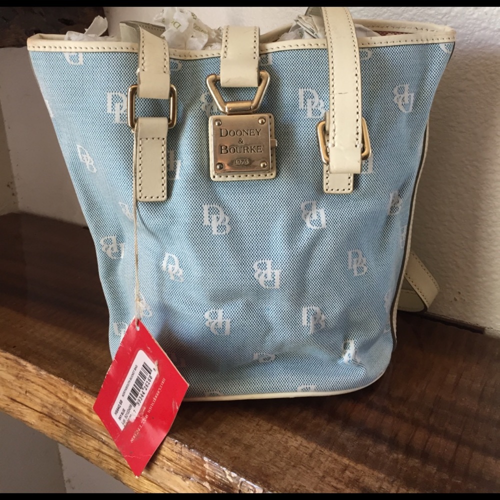 Dooney & Bourne denim bucket bag