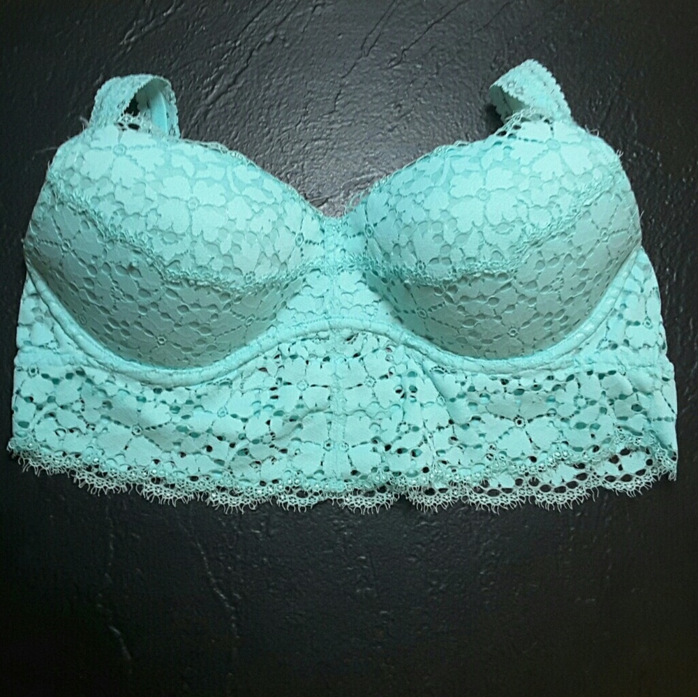 LARGE Victoria's Secret PINK Push-Up Lace Bralette