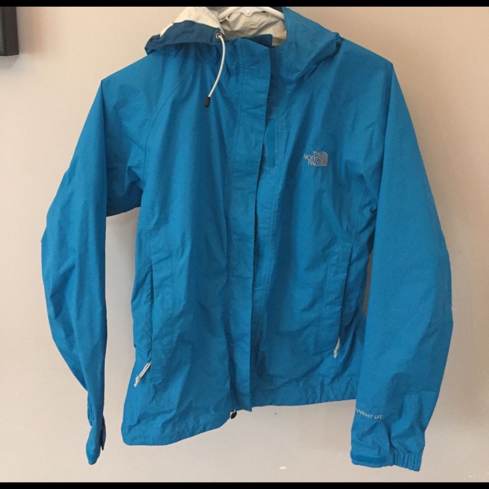 The north face rain jacket