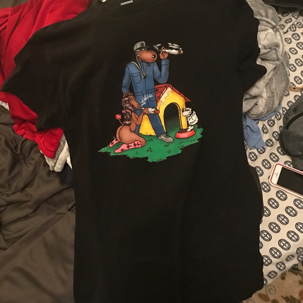 Huf x snoopdog T-shirt    XXXRAREXXX