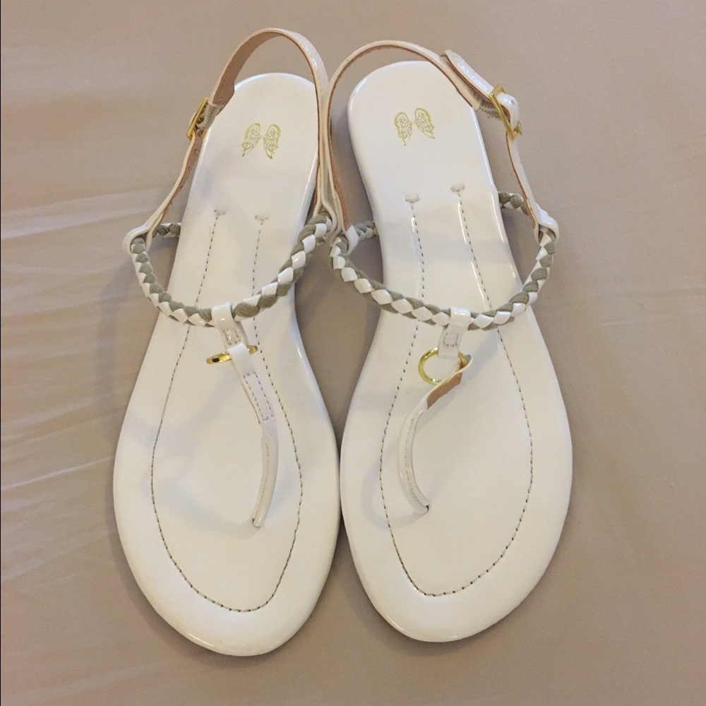 💜Victoria's Secret Rope T-strap Sandal💜