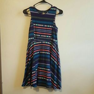 Fun spring dress with back cut out