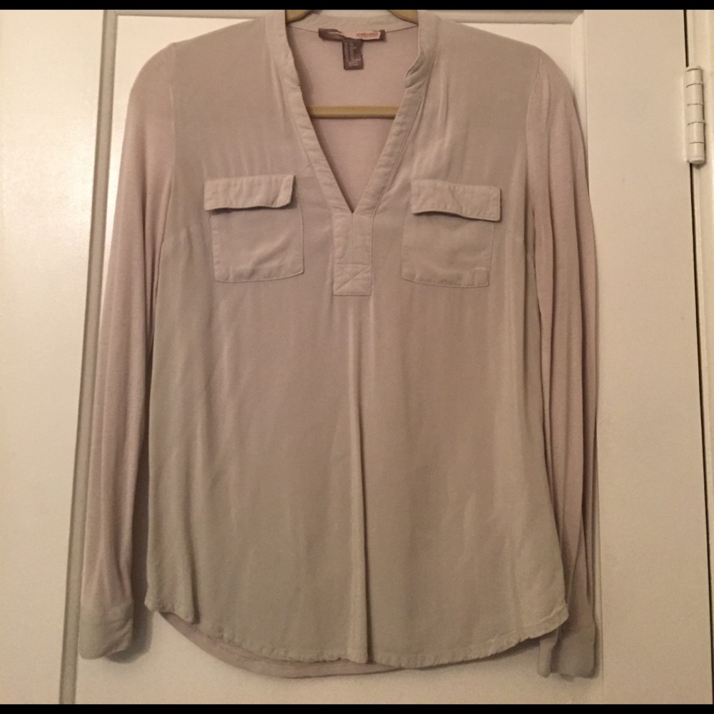 Nude blouse