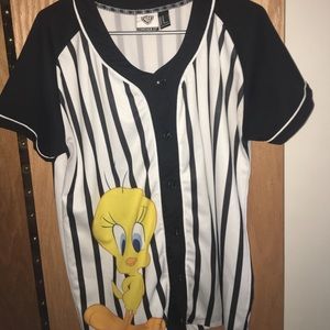 Tweety baseball jersey