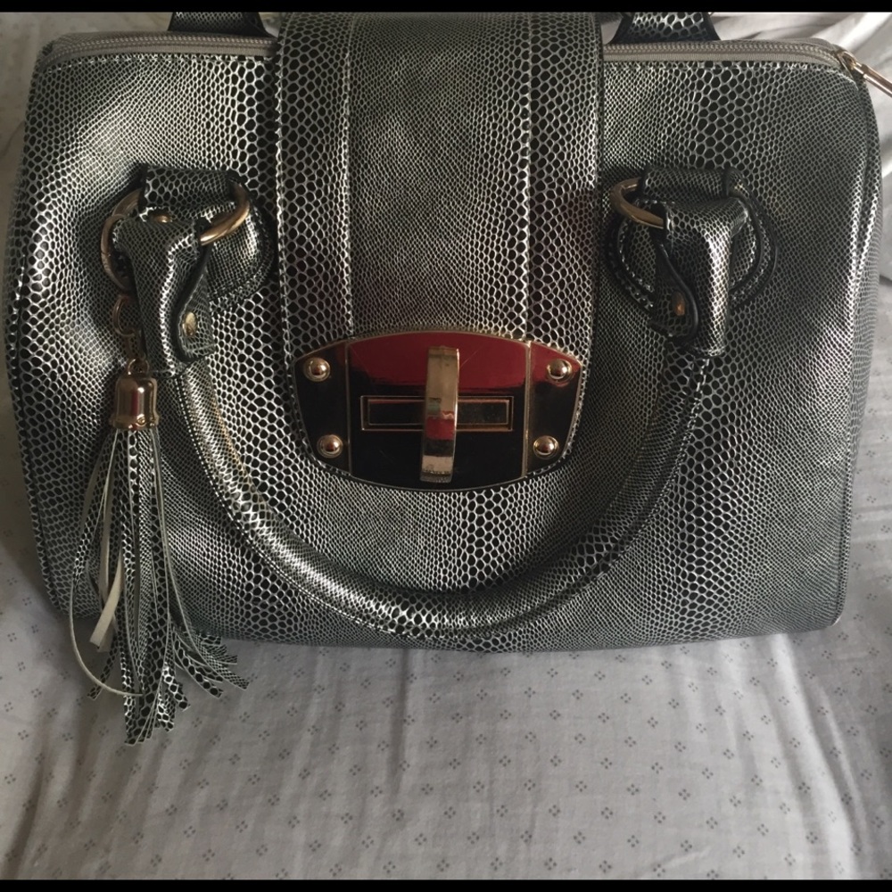 Metallic purse