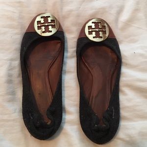 Tory Butch two toned flats