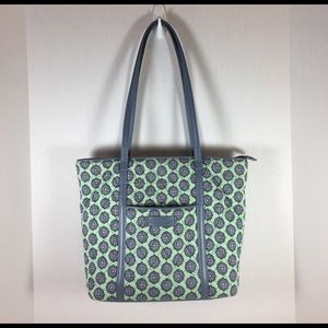 Vera Bradley Small Trimmed Vera Tote