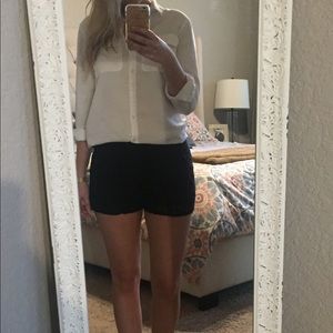 Black Forever 21 lace shorts