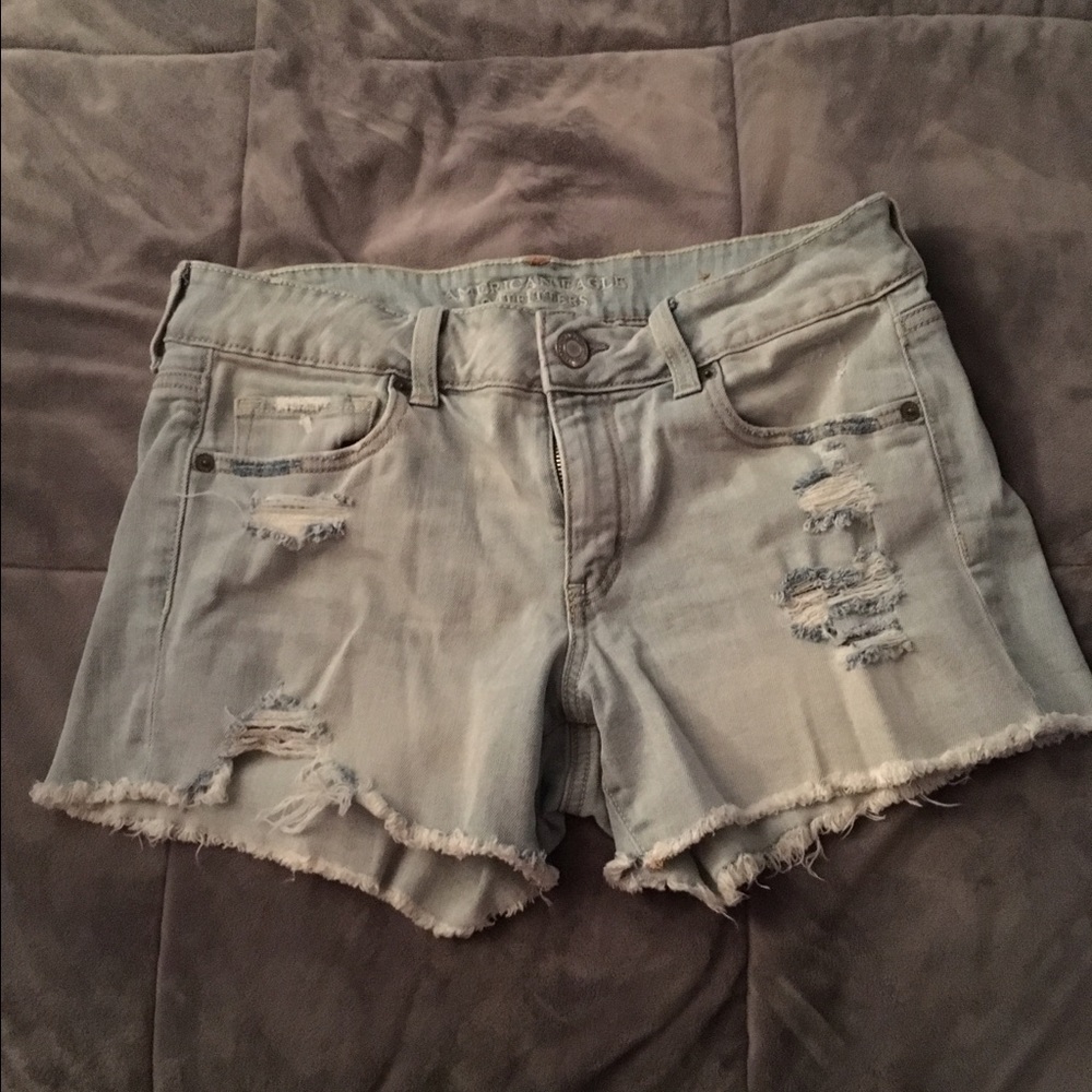 American eagle high waisted shorts size 10