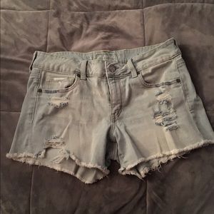 American eagle high waisted shorts size 10