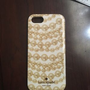 Kate Spade pearl phone case - for iPhone 5/5s