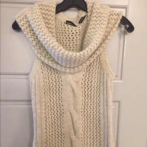 Sleeveless Knit Sweater
