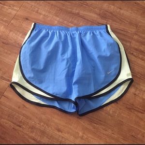 Light blue Nike shorts