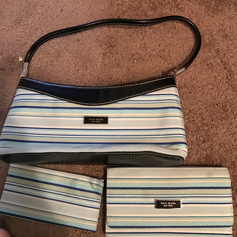 Katie Spade wallet, purse, and check holder