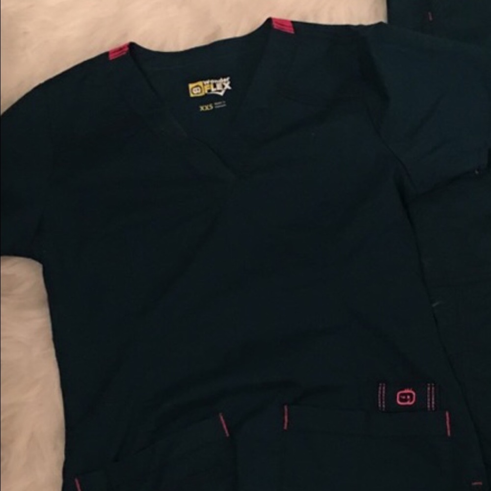 Wonder wink XXS carribean blue top.