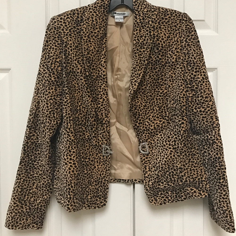 Nygard Leopard Print Jacket