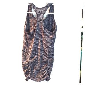 Athleta Fastest Track Tank Top In black/grey