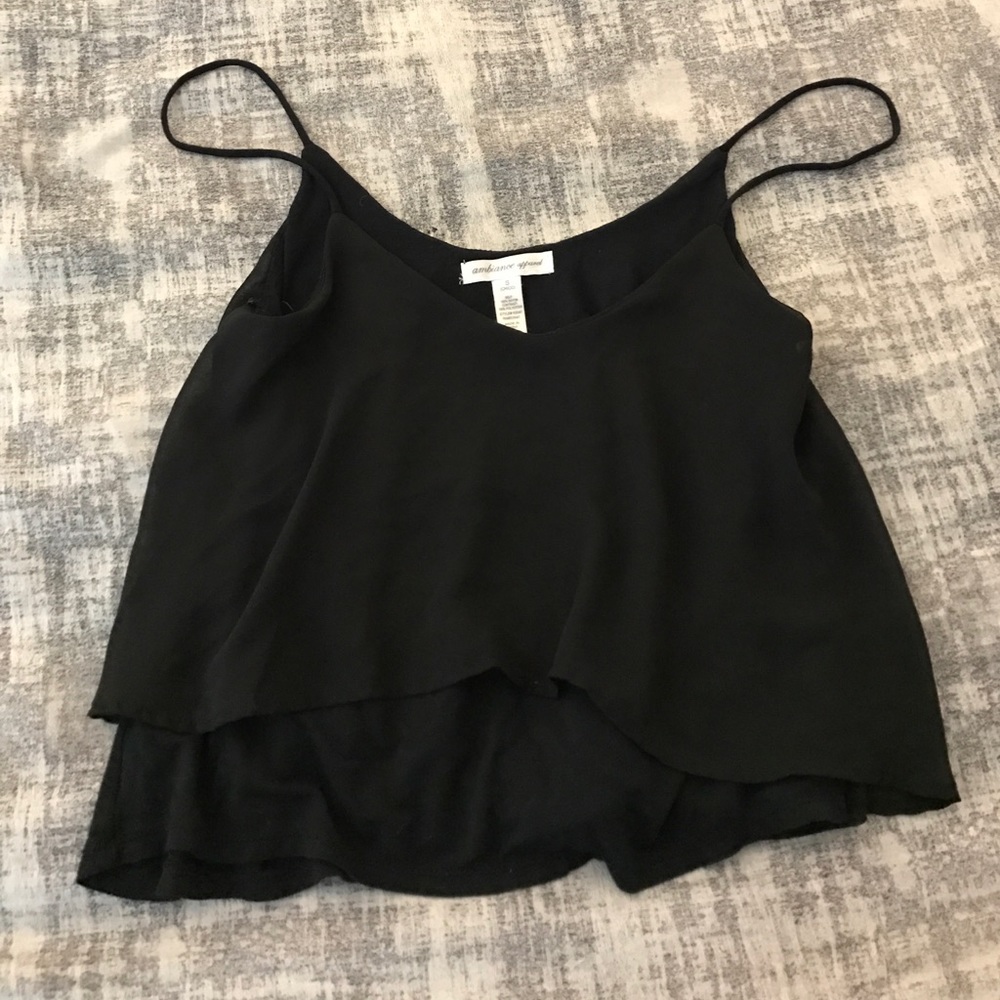 Black Layered Top