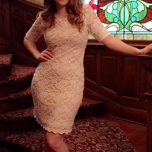 🚫SOLD🚫 Navy blue fitted dress