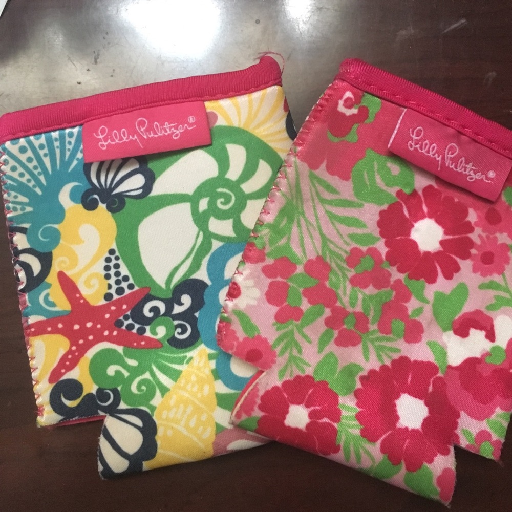 ❗️Lilly Pulitzer koozie set
