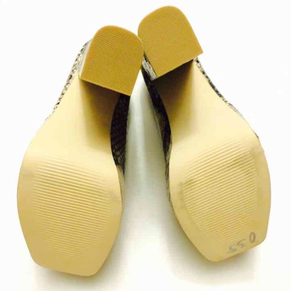 M.I.A. Reptile Print Heels - Picture 3 of 3